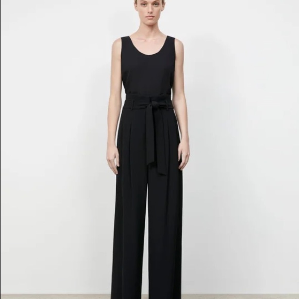 Lafayette 148 New York belted wide leg pant, New with tags - Picture 2 of 5